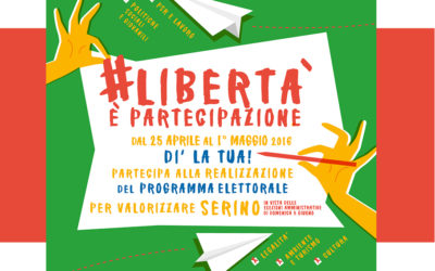 Il Circolo PD di Serino lancia: ”Libertà è partecipazione” per coinvolgere direttamente iscritti e cittadini