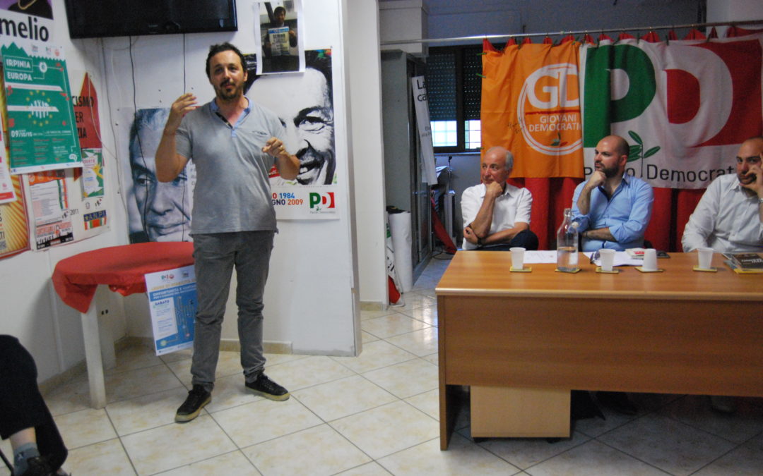 Antonio De Feo eletto, per acclamazione, Segretario del Circolo PD “E. Berlinguer” di Serino