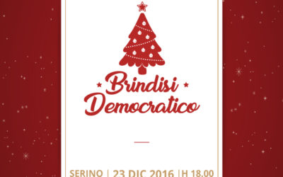 Brindisi Democratico all’insegna dei valori di solidarietà, eguaglianza e pace
