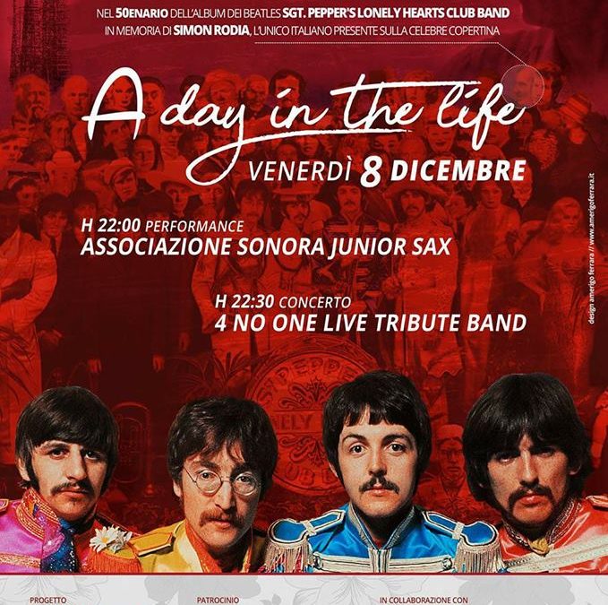Al via il terzo appuntamento di Universo Irpinia con la “Beatles night” dal titolo “A day in the life” – RASSEGNA STAMPA
