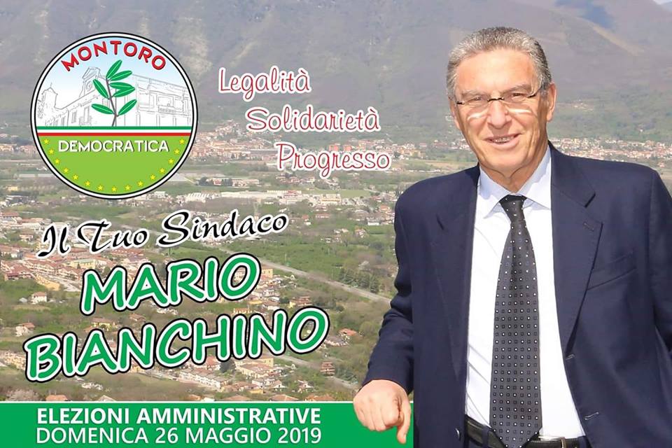 L’endorsment al Sindaco Mario Bianchino e alla lista Montoro Democratica rappresenta un sostegno alla buona politica