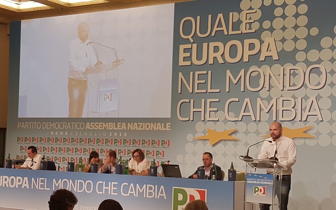 VIDEO e FOTO – Intervento Assemblea naz. PD M.Rocco e relativo articolo su “la Repubblica”