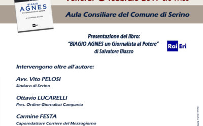 Il Comune di Serino ricorda Biagio Agnes, un serinese arrivato ai vertici RAI