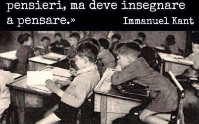 Buon primo giorno. Imparate, grazie alla scuola, ad essere cittadini e non sudditi