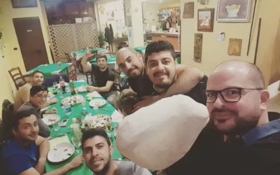 Alla pizzeria Made in Italì con i volontari dell’Associazione Hirpo Escursioni ✌🌄🚵