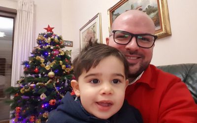 Oggi ho finalmente riabbracciato il mio adorato nipotino Federico Rocco dopo il Consiglio comunale