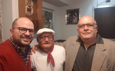 Alla pizzeria da Ciello, con mio padre Federico, per supportare le eccellenze del territorio – FOTO