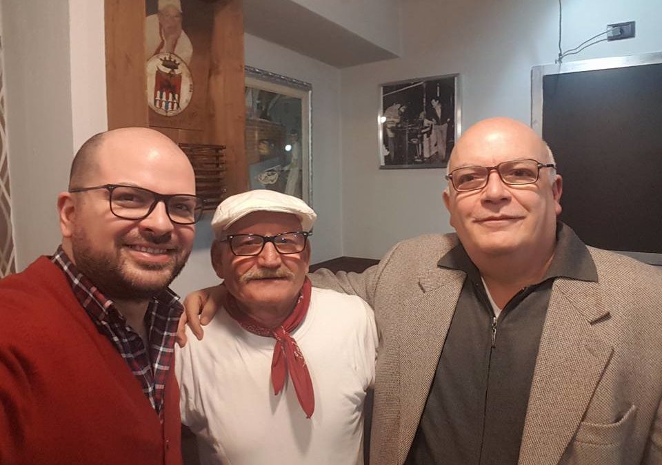 Alla pizzeria da Ciello, con mio padre Federico, per supportare le eccellenze del territorio – FOTO