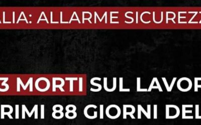 Non si può morire di lavoro