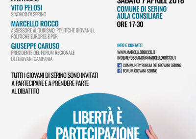 Locandina - JPG-copertina Assemblea Pubblica Ri-Generiamo il Forum dei Giovani di Serino