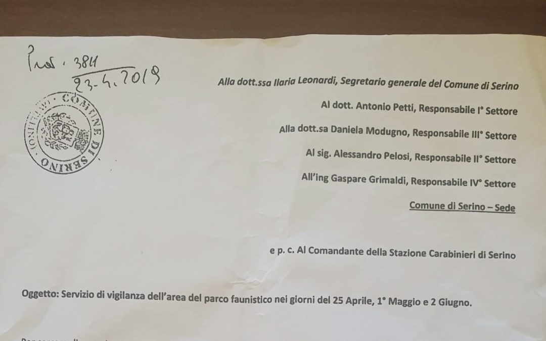 Servizio di vigilanza e difesa dei nostri boschi. Aiutaci anche tu denunciando gli incivili – DOCUMENTI IN ALLEGATO