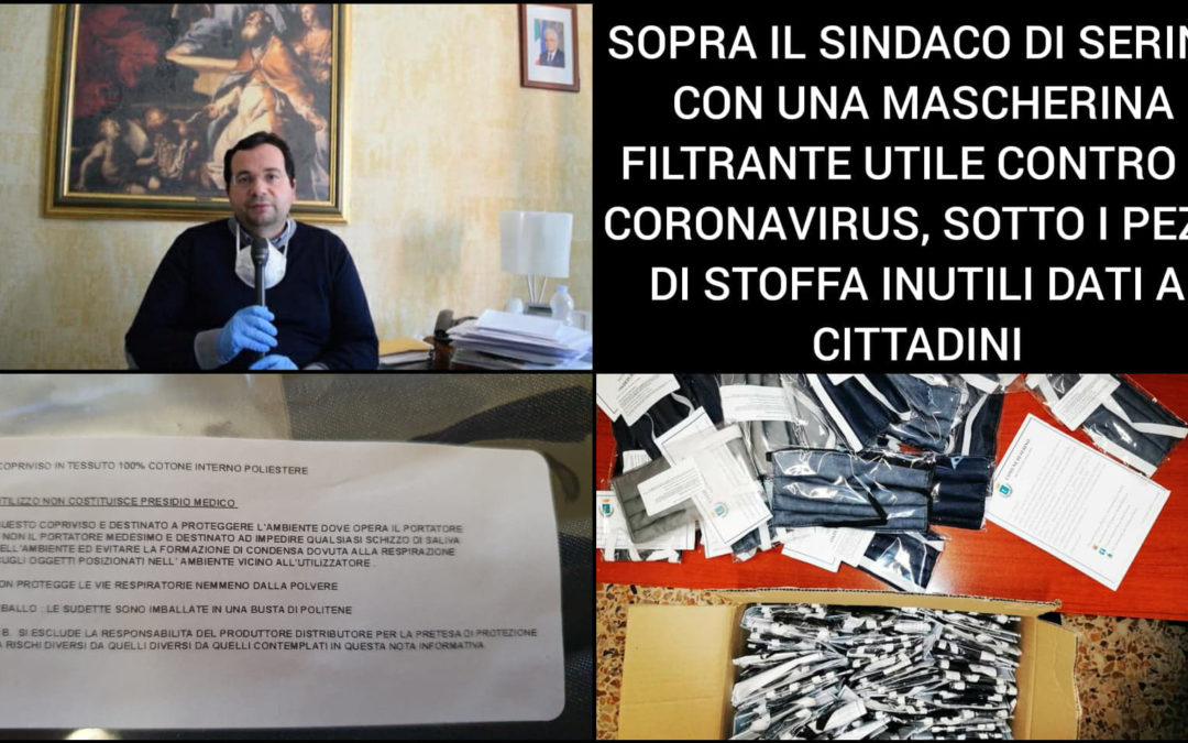 Smascherato il Sindaco di Serino e la sua becera propaganda elettorale – APPROFONDIMENTO