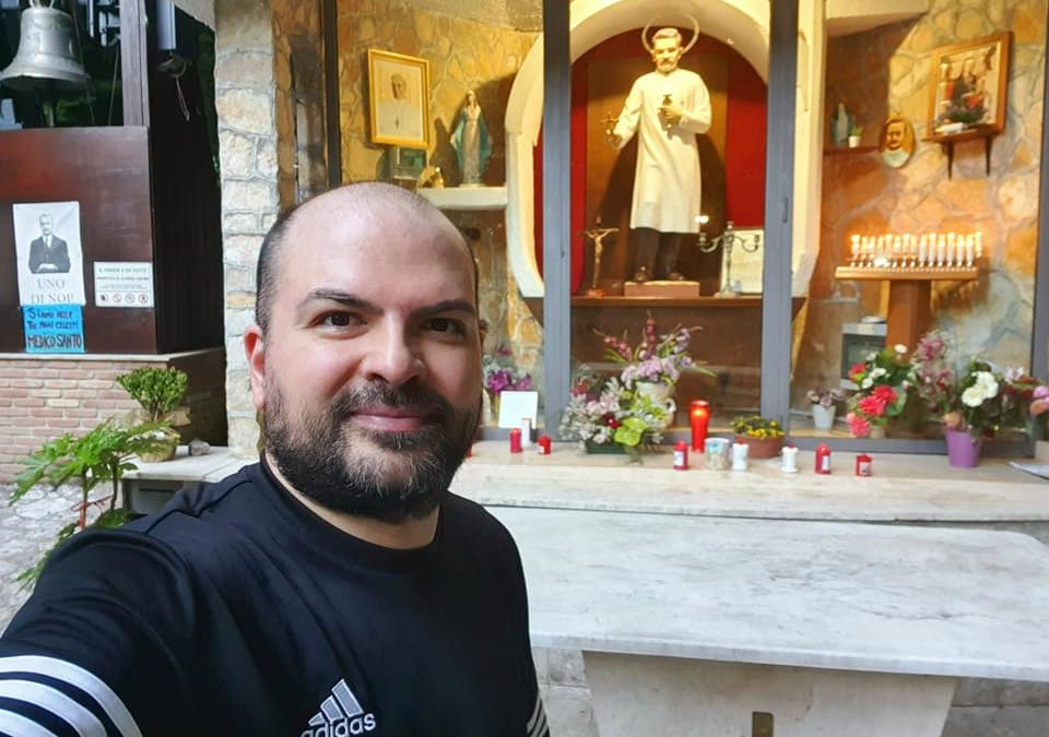 Correndo e riflettendo tra i boschi Irpini. In visita presso la cappella di San Giuseppe Moscati 🏞❤🌈 FOTO & VIDEO